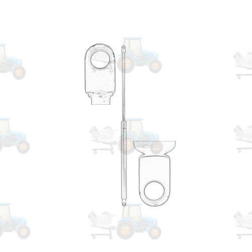 Amortizor cu gaz universal OE JOHN DEERE - AZ101716
