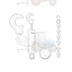 Amortizor cu gaz universal OE AGCO - F930500030070