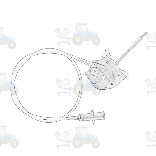 Cablu, frana de parcare OE AGCO - 4270731M97