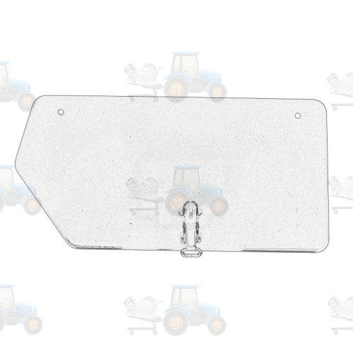 Capacul superior al compartimentului bateriei OE AGCO - H816500040050