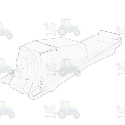 Carcasă, filtru de aer OE JOHN DEERE - AL153003