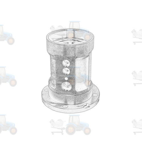 Carcasa arborelui schimbatorului de viteza transmisie man. OE CNH - 48182784