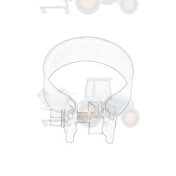 Colier, sistem de esapament OE JOHN DEERE - AL151150