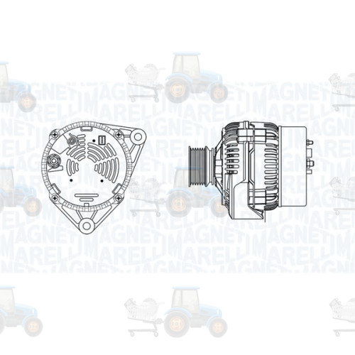 Alternator MAGNETI MARELLI - 063731062010