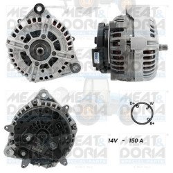 Alternator MEAT & DORIA - 5510754G