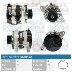 Alternator MEAT & DORIA - 5650152