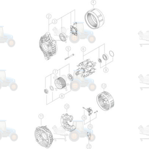 Alternator LETRIKA - 72735392