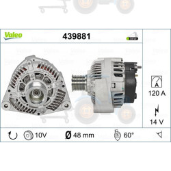 Alternator VALEO - 439881