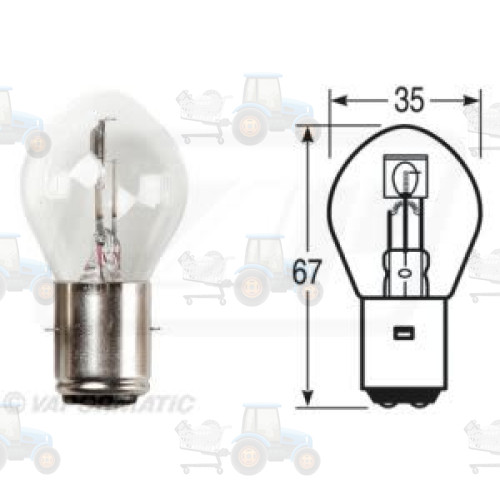 Bec incandescent VAPORMATIC - VLC0395