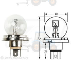 Bec incandescent VAPORMATIC - VLC0410