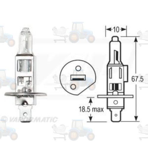 Bec incandescent VAPORMATIC - VLC0448