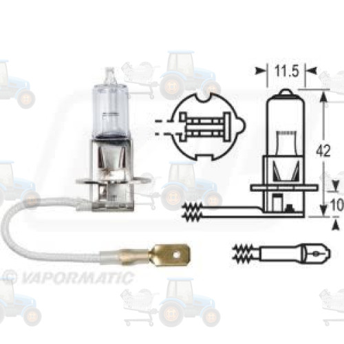 Bec incandescent VAPORMATIC - VLC0453