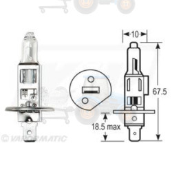 Bec incandescent VAPORMATIC - VLC0466