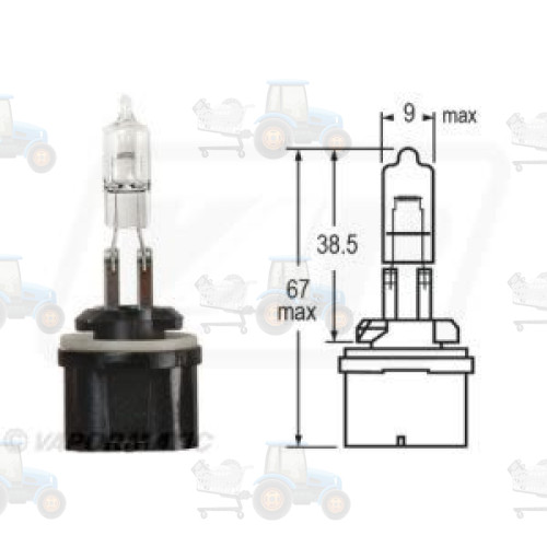 Bec incandescent VAPORMATIC - VLC0885