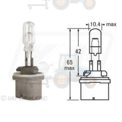 Bec incandescent VAPORMATIC - VLC0887