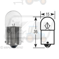 Bec incandescent VAPORMATIC - VLX0207