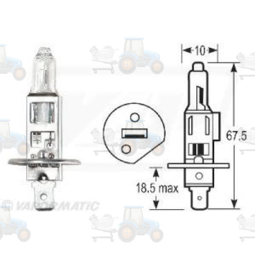 Bec incandescent VAPORMATIC - VLX0448