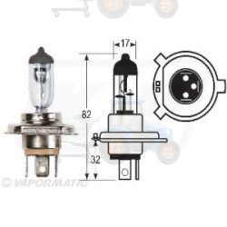 Bec incandescent VAPORMATIC - VLX0472