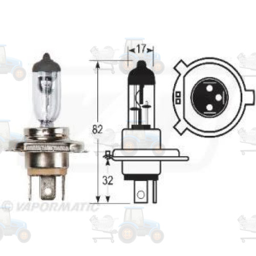 Bec incandescent VAPORMATIC - VLX0472