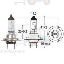 Bec incandescent VAPORMATIC - VLX0477