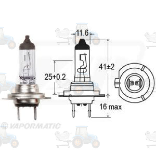 Bec incandescent VAPORMATIC - VLX0477