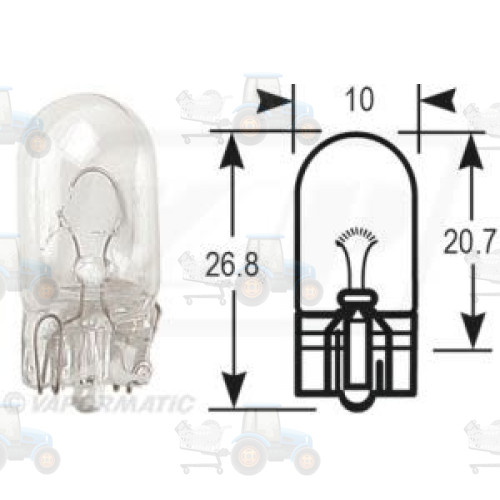 Bec incandescent VAPORMATIC - VLX0501