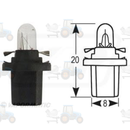 Bec incandescent VAPORMATIC - VLX0509