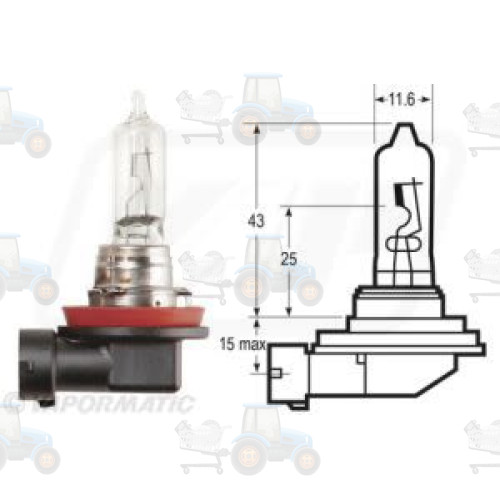 Bec incandescent VAPORMATIC - VLX0709