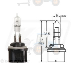 Bec incandescent VAPORMATIC - VLX0885