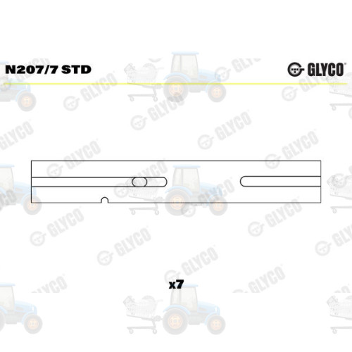 Bucsi ax cu came GLYCO - N207/7 STD