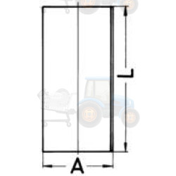 Camasa cilindru KOLBENSCHMIDT - 88500190