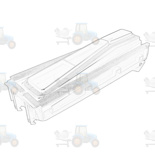 Carcasă, filtru de aer OE JOHN DEERE - AL165422