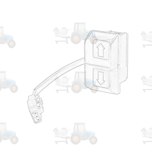 Comutator presiune, limitator incarcare ax OE CNH - 86627351