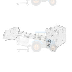 Comutator presiune, limitator incarcare ax OE JOHN DEERE - AL151312