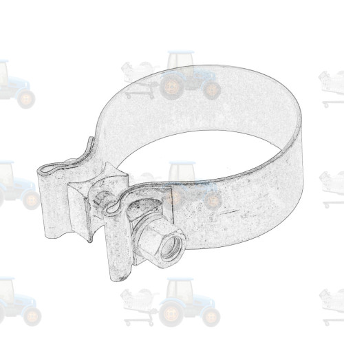 Conector teava, sistem de esapament OE JOHN DEERE - AL164678