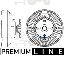 Cupla, ventilator radiator MAHLE - CFC 228 000P