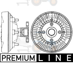 Cupla, ventilator radiator MAHLE - CFC 234 000P