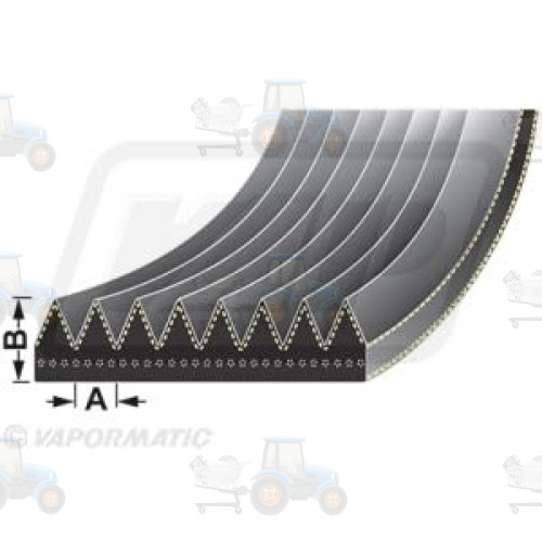 Curea transmisie cu caneluri VAPORMATIC - VPE6193