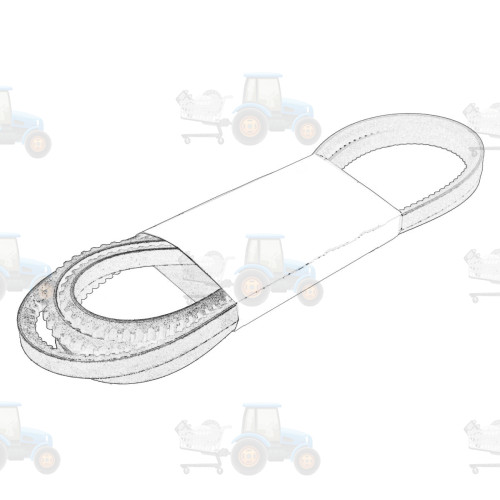 Curea transmisie OE PERKINS - 2614B166 Curea transmisie OE PERKINS - 2614B166