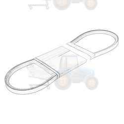 Curea transmisie OE PERKINS - T80109105