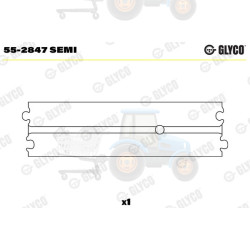 Cuzinet, arbore GLYCO - 55-2847 SEMI