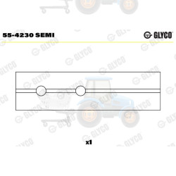 Cuzinet, arbore GLYCO - 55-4230 SEMI