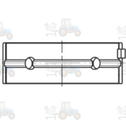 Cuzineti, arbore cotit MAHLE - 099 HL 21068 000