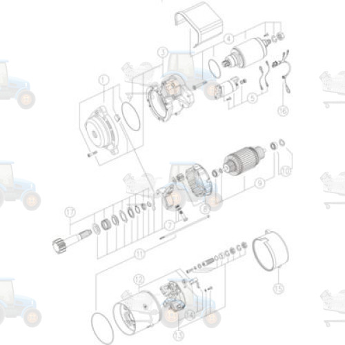 Demaror MAHLE - MS 212