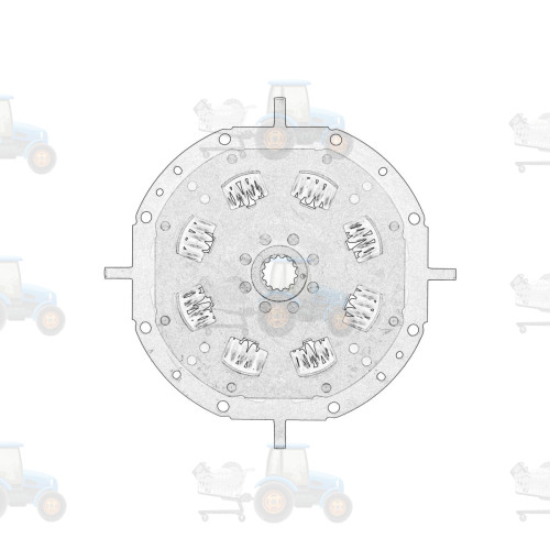 Disc ambreiaj OE CNH - 87542609