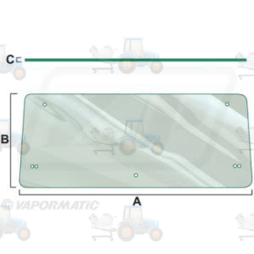 Dispersor, lampa spate VAPORMATIC - VPM7233