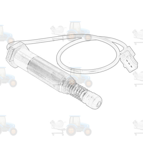 Element reglare suspensie OE AGCO - 3387376M1