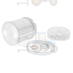 Filtru aditiv ureic OE JOHN DEERE - DZ124403