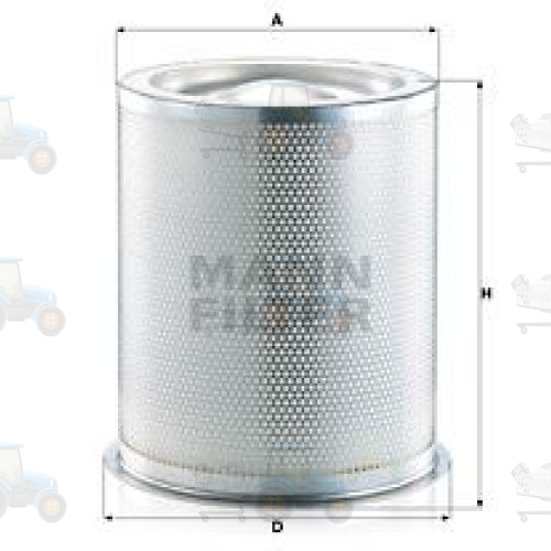 Filtru, aer comprimat MANN-FILTER - LE 57 006 X