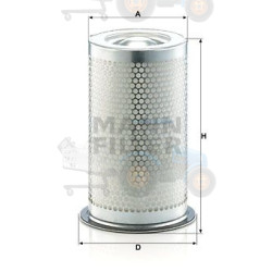 Filtru, aer comprimat MANN-FILTER - LE 61 002 X